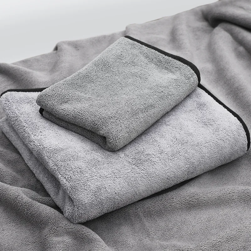 Microfiber Car Drying Towel Super Absorbent - Serviette en microfibre pour lavage de