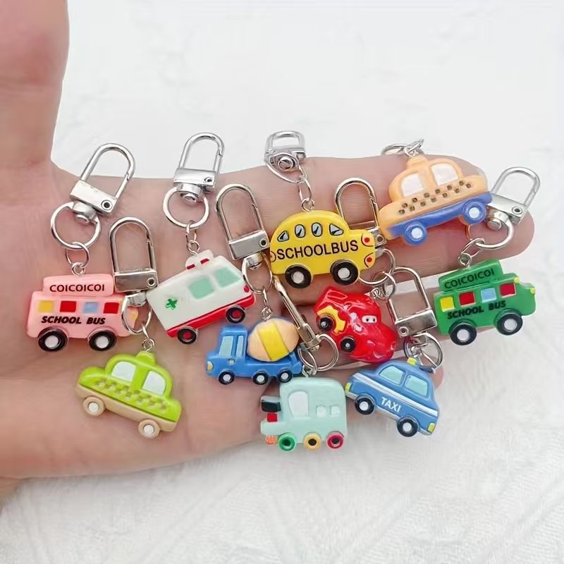 Car Accessories - Porte-clés de voiture en résine, 10