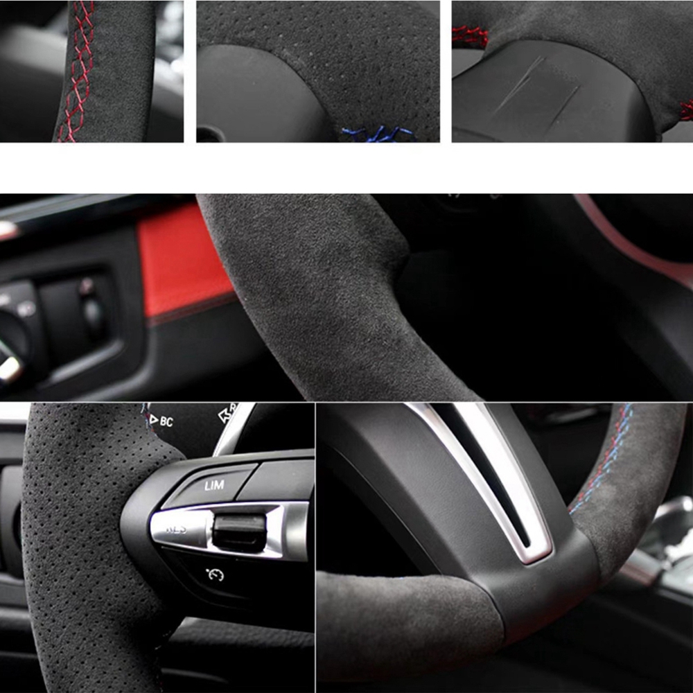 Housse de volant de voiture pe - Car Steering Wheel Cover Anti Slip Breathable avis et prix