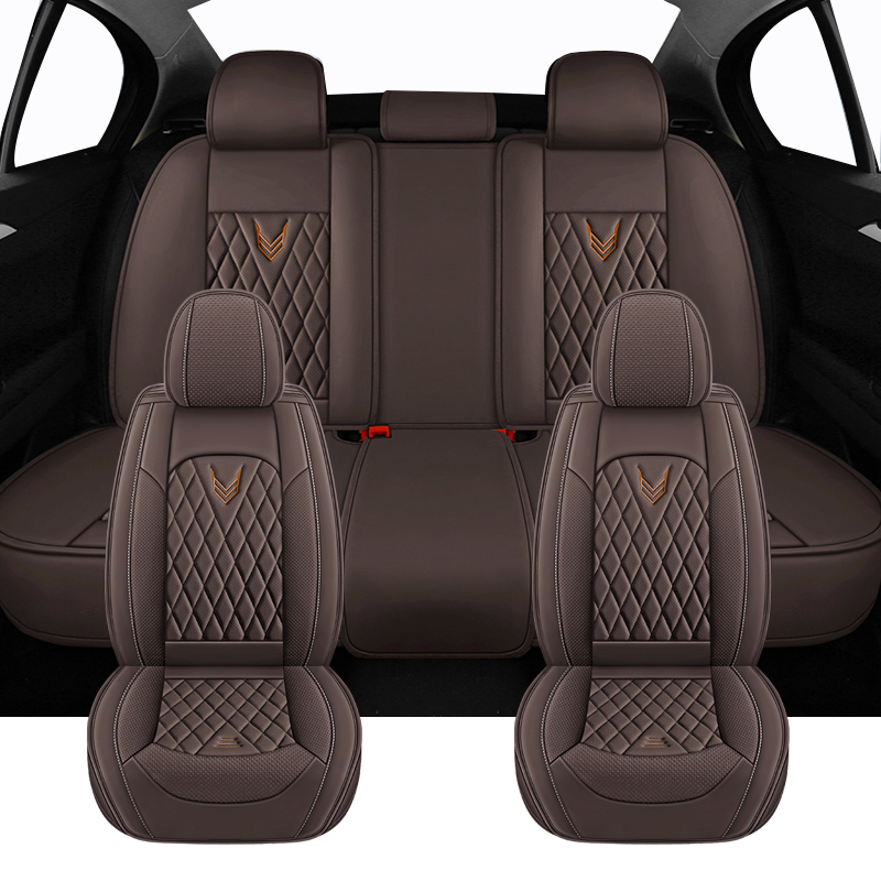 Ensemble complet de housses de - Leather Car Seat Covers Full Set Universal avis et prix