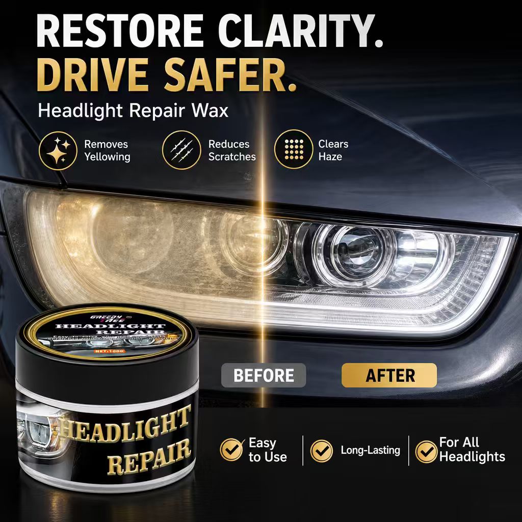 Cire de réparation pour phares - Car Scratch Repair Polishing Wax Paste avis et prix