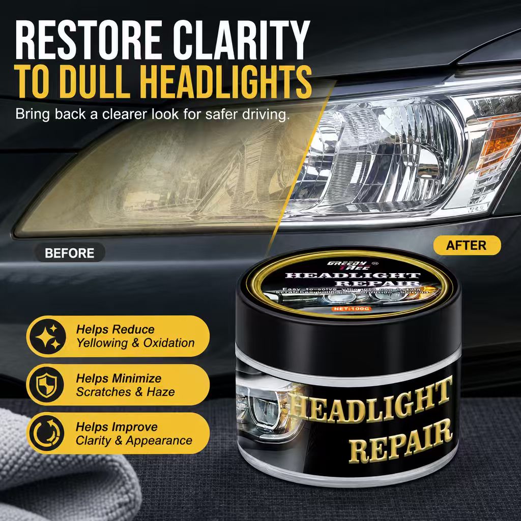 Cire de réparation pour phares - Car Scratch Repair Polishing Wax Paste avis et prix