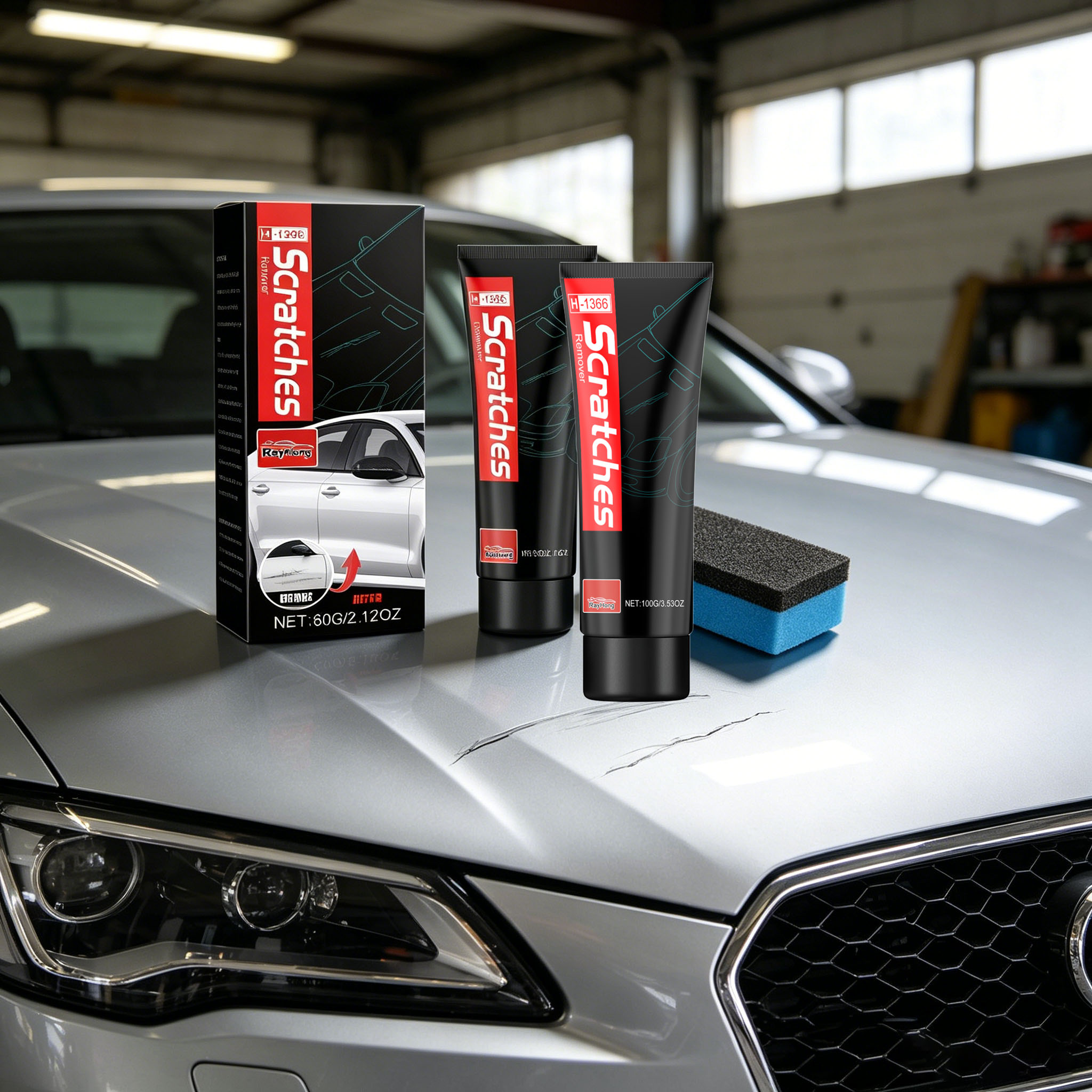 Pâte de réparation pour rayure - Car Scratch Repair Polishing Wax Paste avis et prix